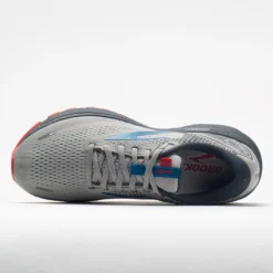 Brooks Ghost 14 Men's Gray/Blue/Red -Famous Sneaker Store 047273 2