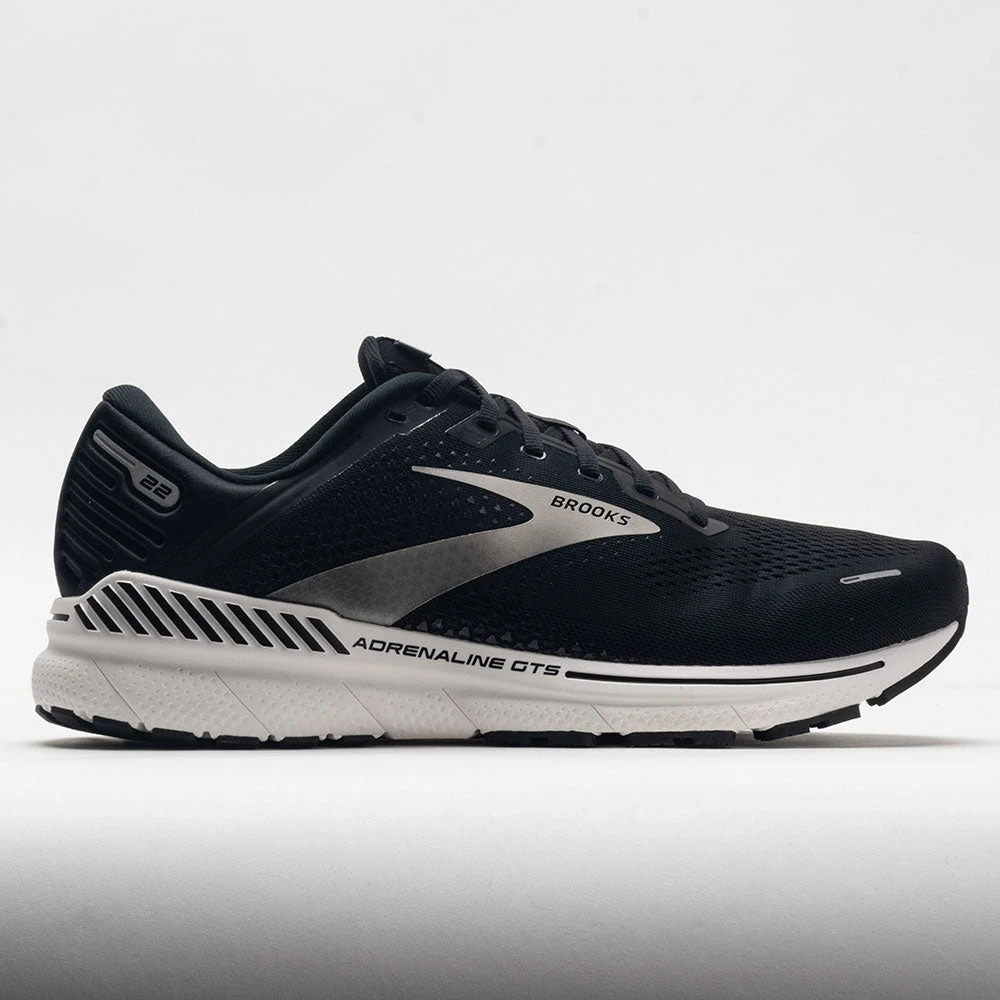 Brooks Adrenaline GTS 22 Men's Black/Silver/Anthracite 1 Brooks Adrenaline GTS 22 Men's Black/Silver/Anthracite