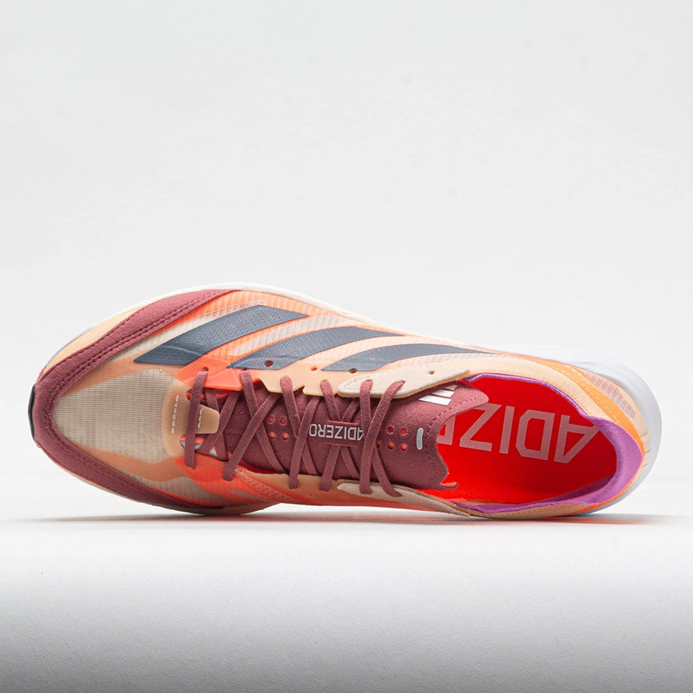 Adidas Adizero Adios 7 Women's Bliss Orange/Wonder Steel/Beam Orange 3 Adidas Adizero Adios 7 Women's Bliss Orange/Wonder Steel/Beam Orange - Image 3