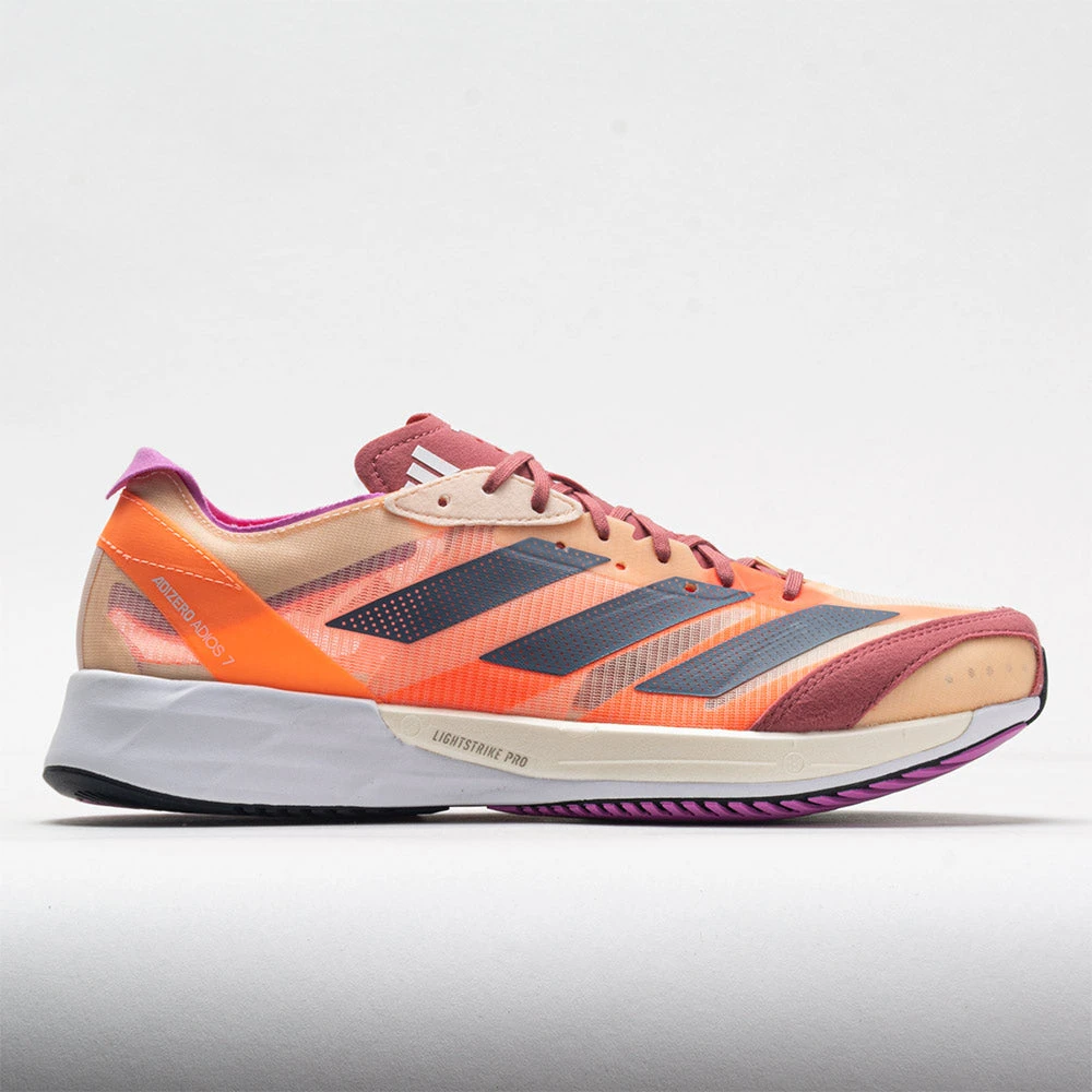 Adidas Adizero Adios 7 Women's Bliss Orange/Wonder Steel/Beam Orange 1 Adidas Adizero Adios 7 Women's Bliss Orange/Wonder Steel/Beam Orange