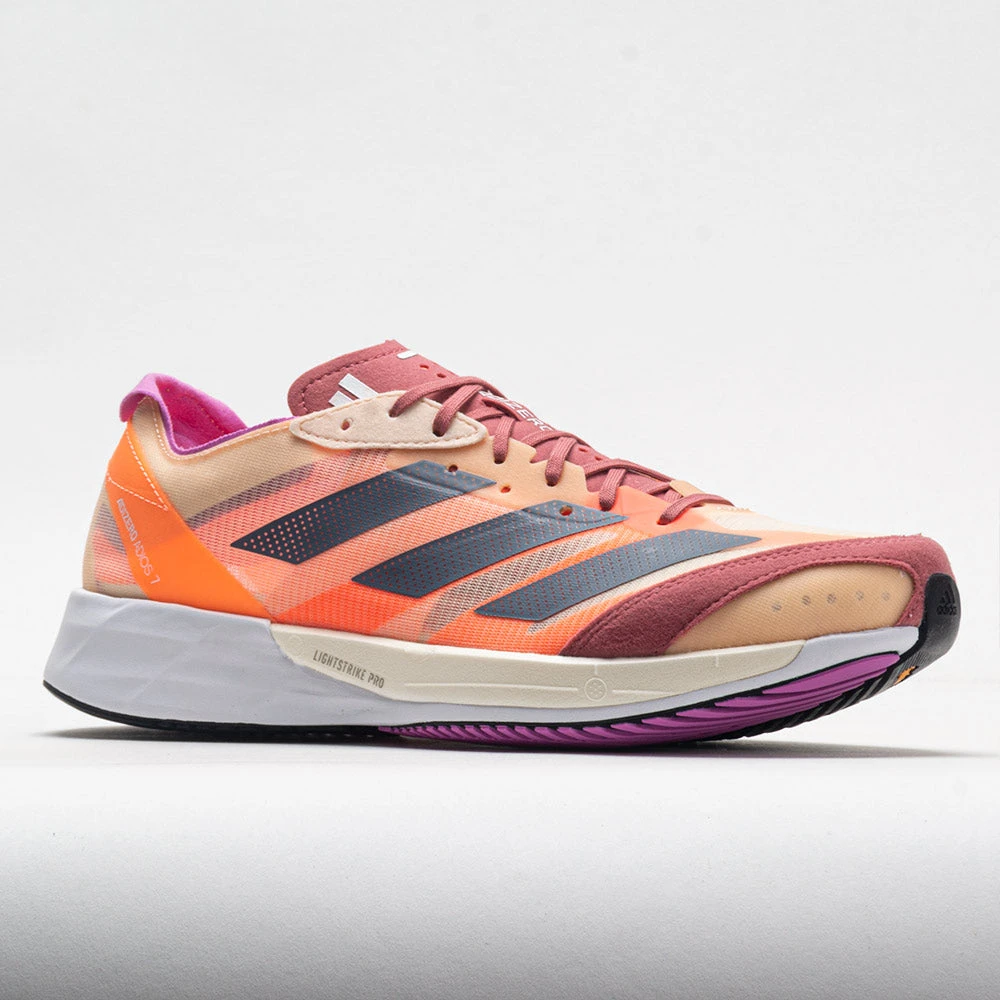 Adidas Adizero Adios 7 Women's Bliss Orange/Wonder Steel/Beam Orange 5 Adidas Adizero Adios 7 Women's Bliss Orange/Wonder Steel/Beam Orange - Image 5