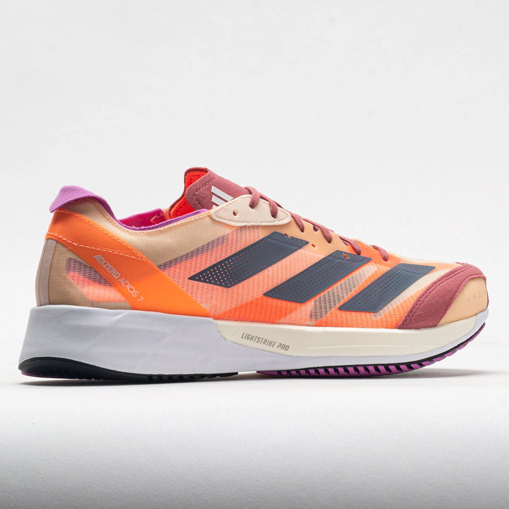 Adidas Adizero Adios 7 Women's Bliss Orange/Wonder Steel/Beam Orange 6 Adidas Adizero Adios 7 Women's Bliss Orange/Wonder Steel/Beam Orange - Image 6