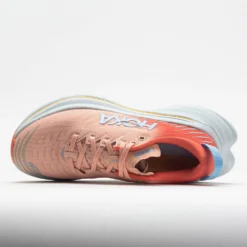HOKA Bondi X Women's Camellia/Peach Parfait -Famous Sneaker Store 048537 2
