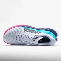 HOKA Mach 5 Women's White/Scuba Blue -Famous Sneaker Store 048542 2