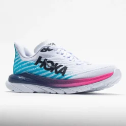HOKA Mach 5 Women's White/Scuba Blue -Famous Sneaker Store 048542 5