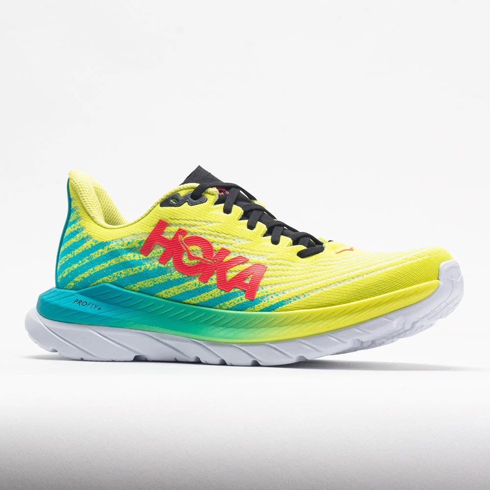 HOKA Mach 5 Men's Evening Primrose/Scuba Blue 5 HOKA Mach 5 Men's Evening Primrose/Scuba Blue - Image 5