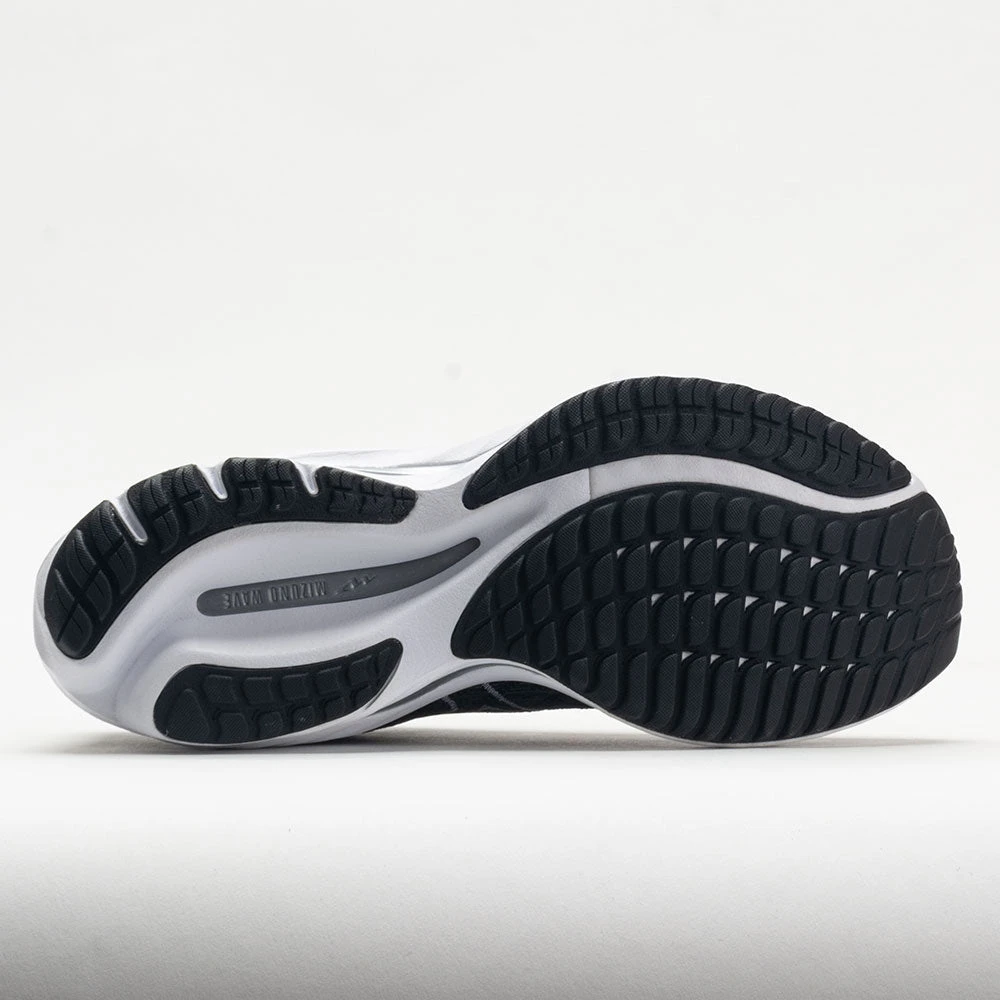 Mizuno Wave Rider 26 Men's Black/White 4 Mizuno Wave Rider 26 Men's Black/White - Image 4