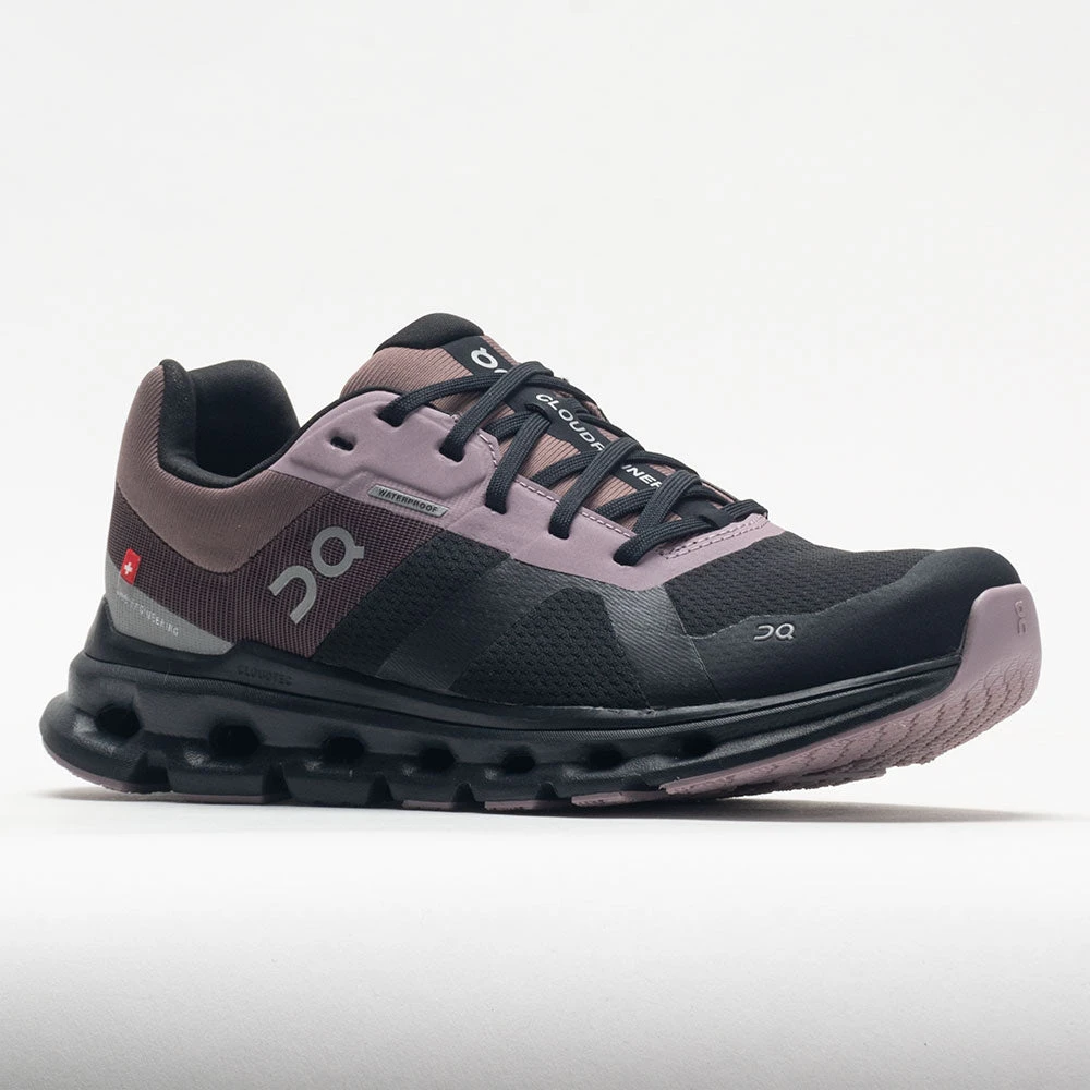 On Running On Cloudrunner Waterproof Women's Black/Grape 5 On Running On Cloudrunner Waterproof Women's Black/Grape - Image 5