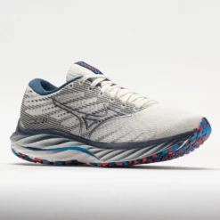 Mizuno Wave Rider 26 Mesh Women's Snow White/Silver -Famous Sneaker Store 048805 5