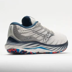 Mizuno Wave Rider 26 Mesh Women's Snow White/Silver -Famous Sneaker Store 048805 6