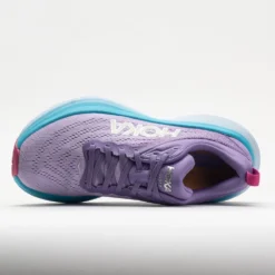 HOKA Bondi 8 Women's Chalk Violet/Pastel Lilac -Famous Sneaker Store 049223 2