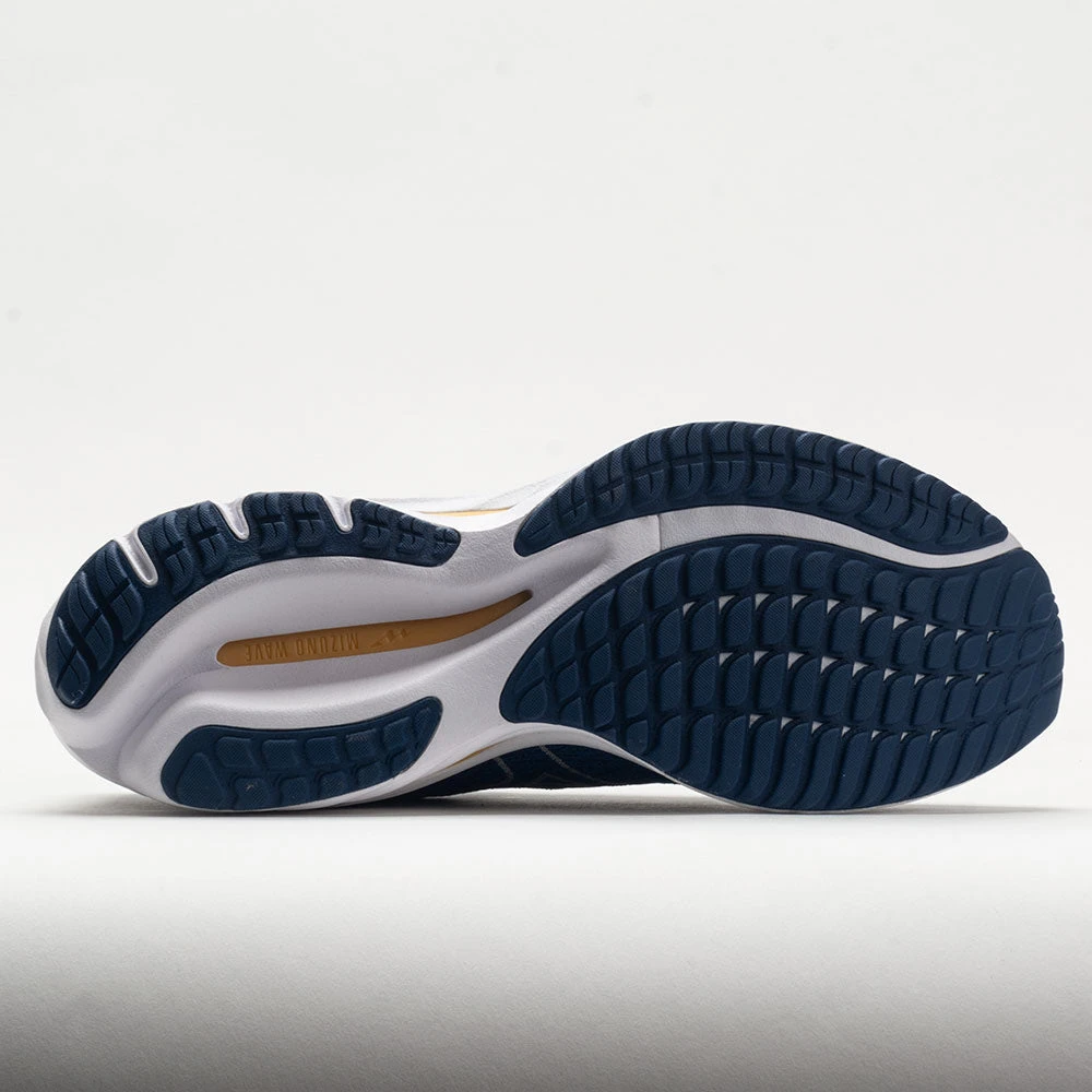 Mizuno Wave Rider 26 Mesh Men's Snorkel Blue/Vaporous Grey 4 Mizuno Wave Rider 26 Mesh Men's Snorkel Blue/Vaporous Grey - Image 4