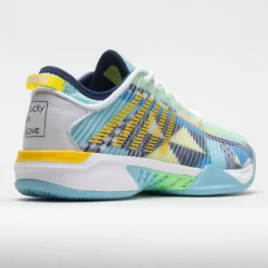 K-Swiss Hypercourt Supreme X Lucky In Love Gulf Stream/Green/Fire -Famous Sneaker Store 117321 6