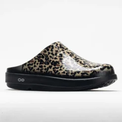 OOFOS OOcloog Limited Women's Black Leopard -Famous Sneaker Store 631219 5
